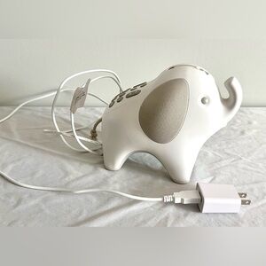 Skip Hop Elephant Soother White Noise Machine & Nightlight – With Power Adapter